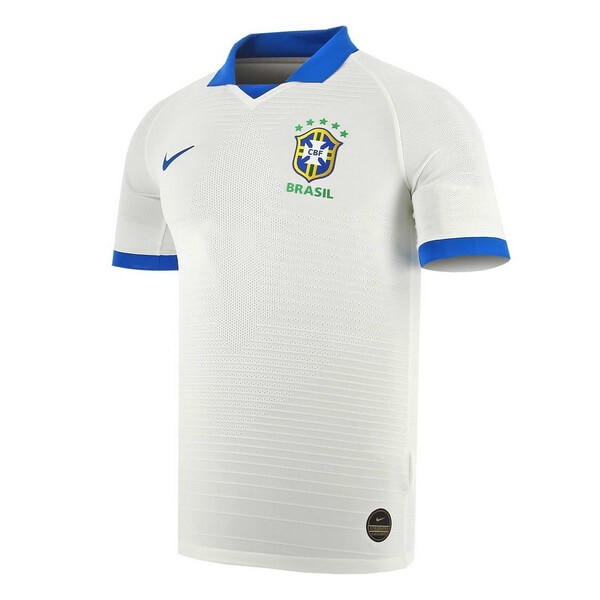 Tailandia Camiseta Brasil 2ª 2019 Blanco